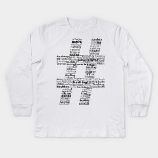 hashtag Kids Long Sleeve T-Shirt